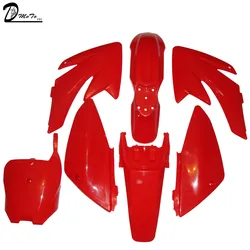 CRF 70 Plastic covers Fairing Kits CRF70 dirt Pit Bike Procket Bike Xmotos Baja DR50 49 50cc 70 90 110 Kayo HK 160