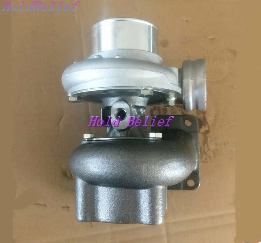 Turbocharger For Deutz BF4M2012 Engine With 4 Bolt Flanges On Both Exhaust Ports