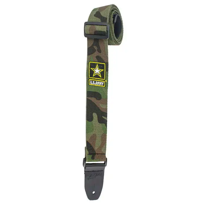 Henry Heller Army 2-inches Cotton Guitar Strap with Official US Army Logo