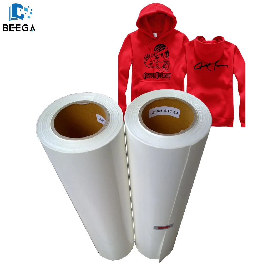 

White Color One Roll PU Quality Heat Trasnfer Paper Vinyl