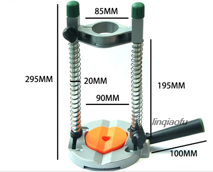 Angle grinder / pistol rack woodworking tools