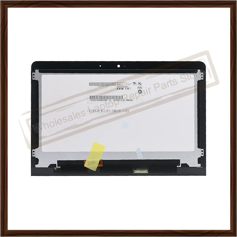 

11.6'' B116XAN04.0 LED LCD For Lenovo Chromebook 300E 1366x768 Touch Screen Digitizer Bezel Assembly Replacement