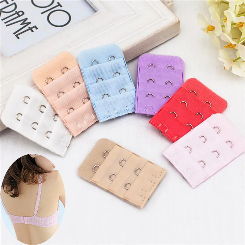 1PC/Set Women Bra Extender Clasp Strap Extension 3 Rows 2 Hooks Bra Set Accessories Popular Intimates Accessories