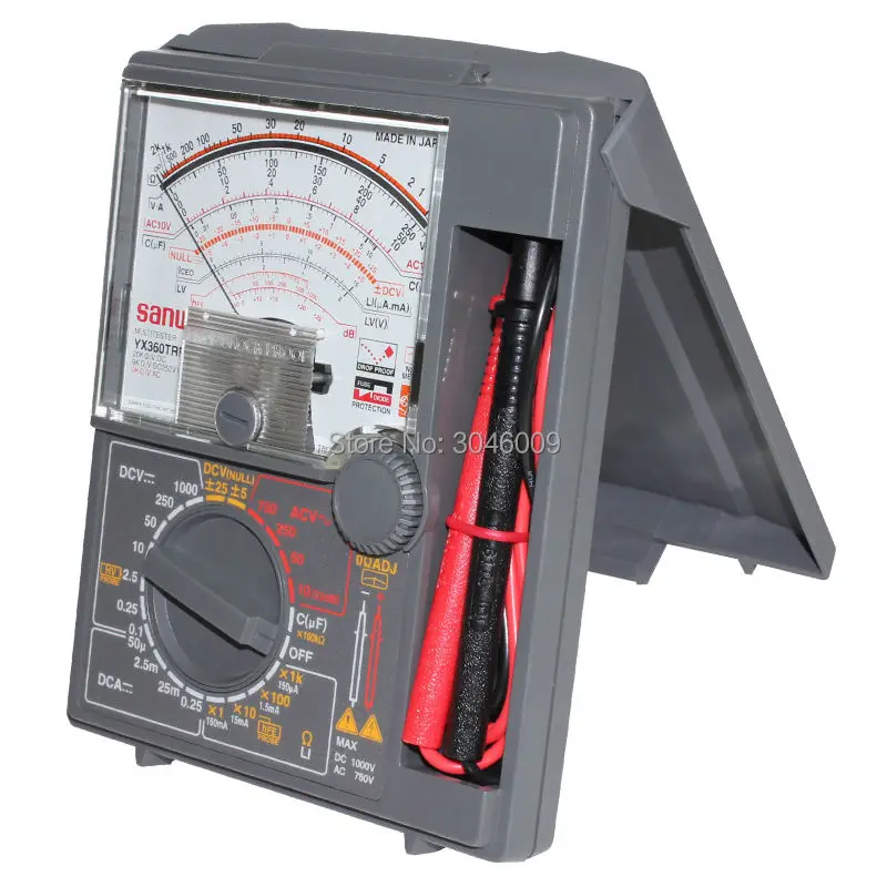 sanwa YX360TRF Anglog multimeter, pointer type best-selling multimeter zero center instrument 200Mohm resistance measurement