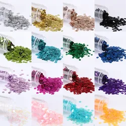 3000pcs(10g) 3mm Sequin PVC Flat Round Loose Sequins Paillettes Sewing Wedding Craft, Dress Caps Shoes DIY Handmade Accessories