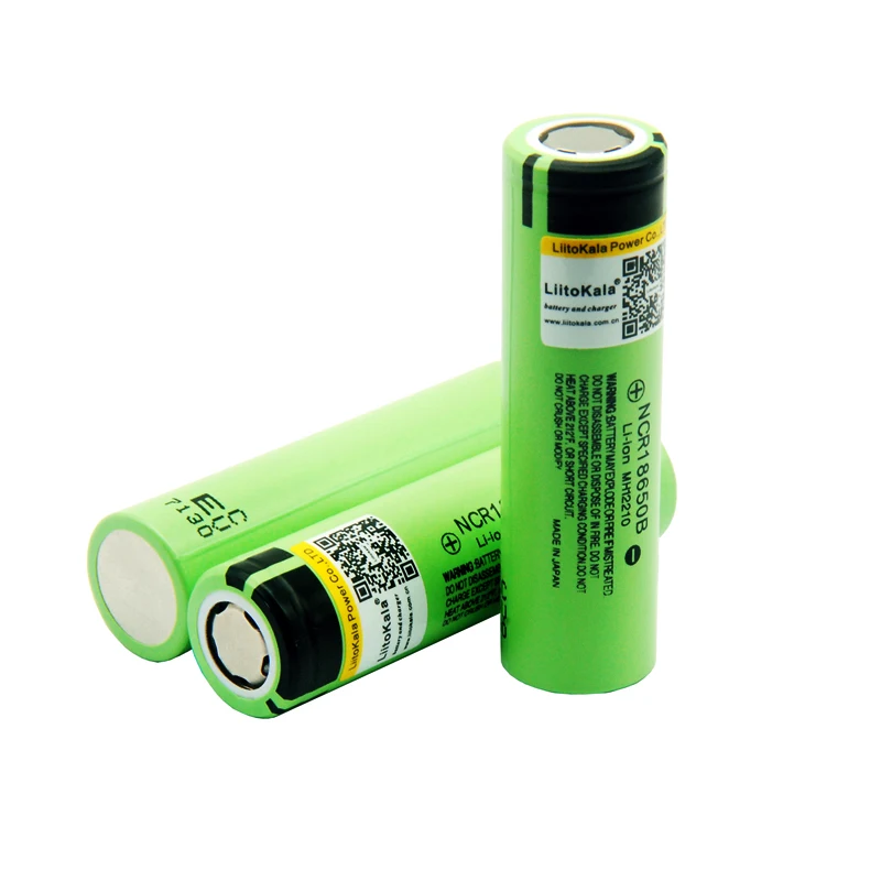 liitokala 18650 battery original NCR18650B 3.7V  3400 mah rechargeable lithium battery for flashlight battery