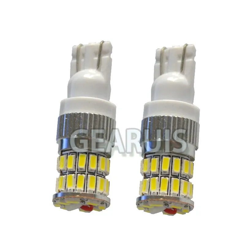 

10 шт., белый светодиод T10 с высоким люменом, 200 мА, неполярный, 36 SMD 3014, светодиод от 12 В до 24 В, 194 168 2825 W5W для стояночных огней