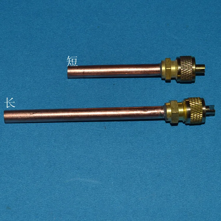 Refrigerator quick connector one-way valve single phase lengthen valve core short