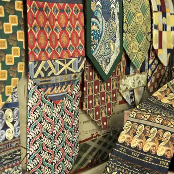 Krawaty Męskie Krawaty Drukowane 100% Jedwabiu Vintage Kwiatowy Abstrakcyjny Postać Geometryczny Paisley Wielokolorowy Nadruk Elegancki Ręcznie Robiony