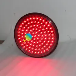 DC12V or DC24V New design high brightness 300mm red led module traffic light for sale