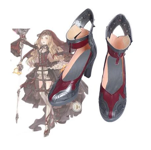 

Game SINoALICE Red Riding Hood Cosplay Boots Shoes Halloween Carnival Cosplay Costume Accessories For Women Custom Made Shoes