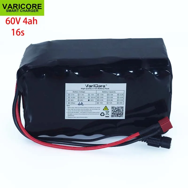 

VariCore 16S2P 60V 4Ah 18650 Li-ion Battery Pack 67.2V 4000mAh with 20A discharge BMS 1000Watt