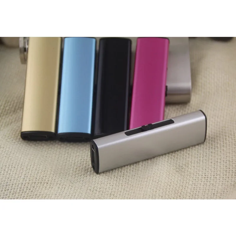 Windproof Metal USB Lighter charging Electric Wire Windproof Fire Rechargeable Flameless Lighter