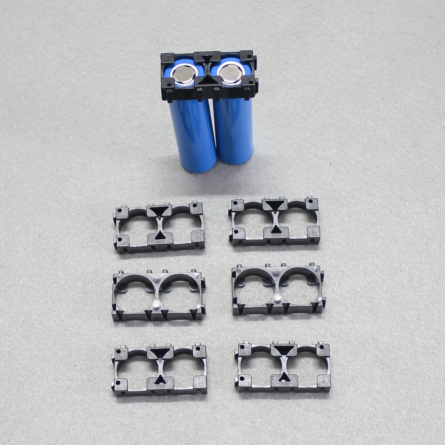 10 قطعة/الوحدة 18350 18500 18650 بطارية مزيج قوس 1 مشترك 2 العالمي ABS لهب مزيج من قوس ثابتة