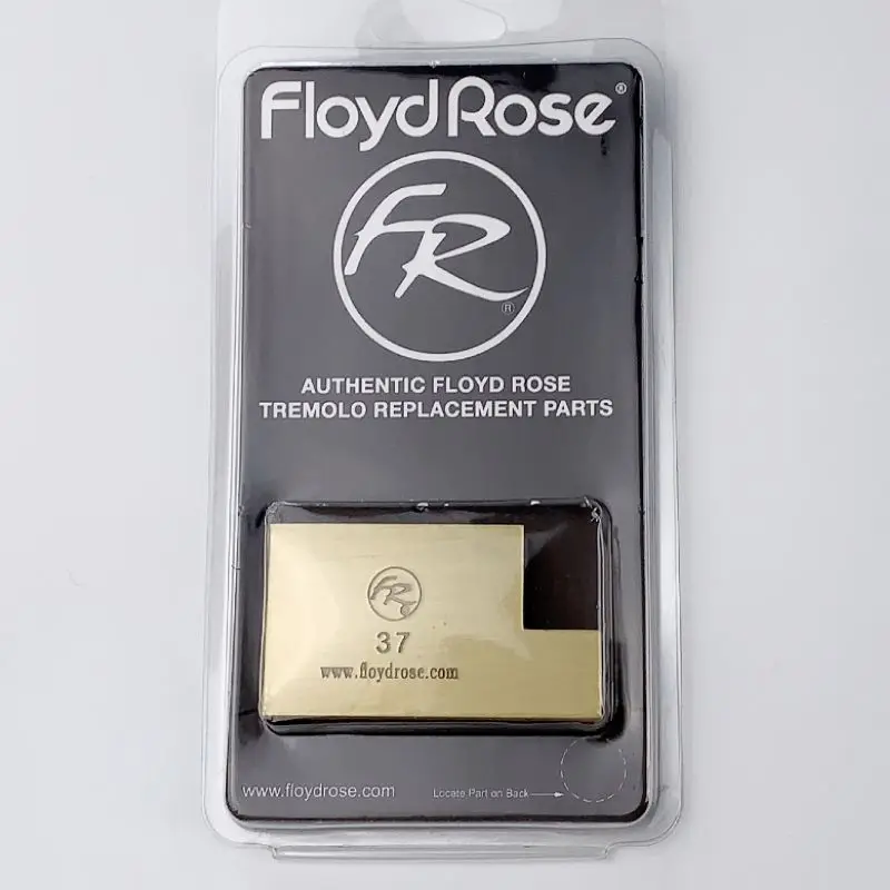 Original Floyd Rose Brand 37mm L Shaped Brass Block - Made By Floyd Rose