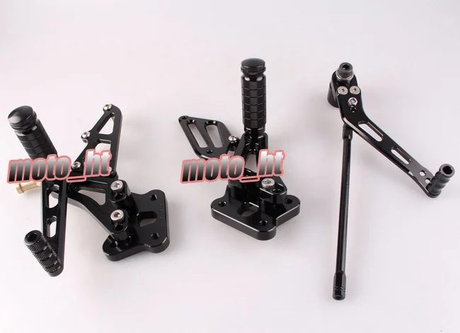 GZYF CNC Motorcycle Adjustable Rearset Rear Set Footpegs Foot Rest Pegs For Suzuki GSXR600 GSXR750 GSXR 600 750 2008 2009 K8