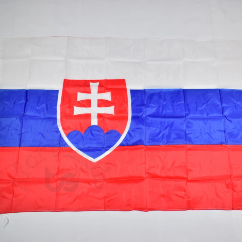 Slovakia slovak 1piece 90*150cm  3x5 Foot flag Banner Hanging National flag  for meet,Parade,party.Hanging,decoration