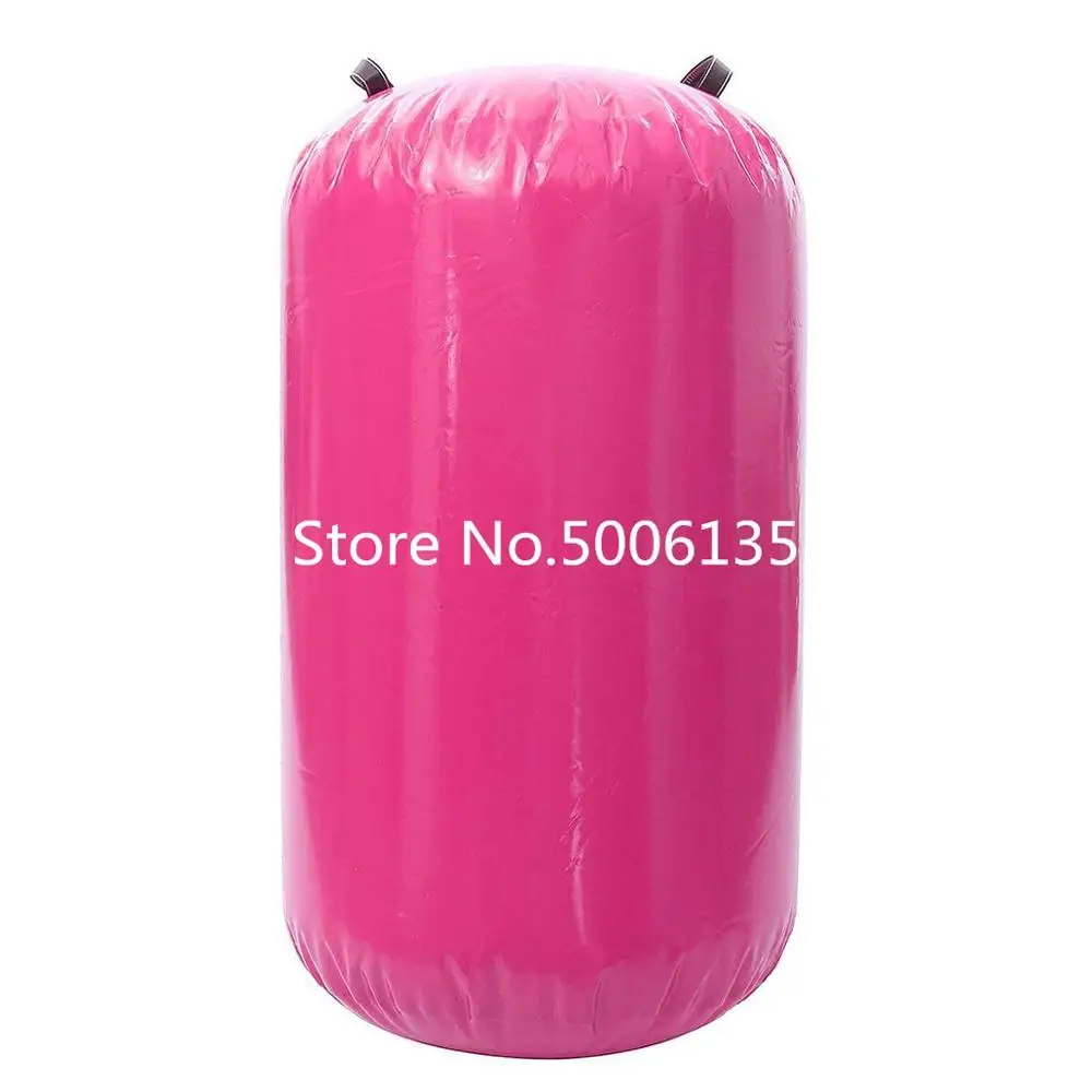 100x70cm Inflatable Gymnastic Air Rolls Beam Yoga Gymnastics Cylinder Airtrack Exercise