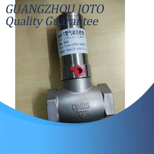 

All Stainless Steel Integral Pneumatic T-type Pneumatic Automatic Control Valve