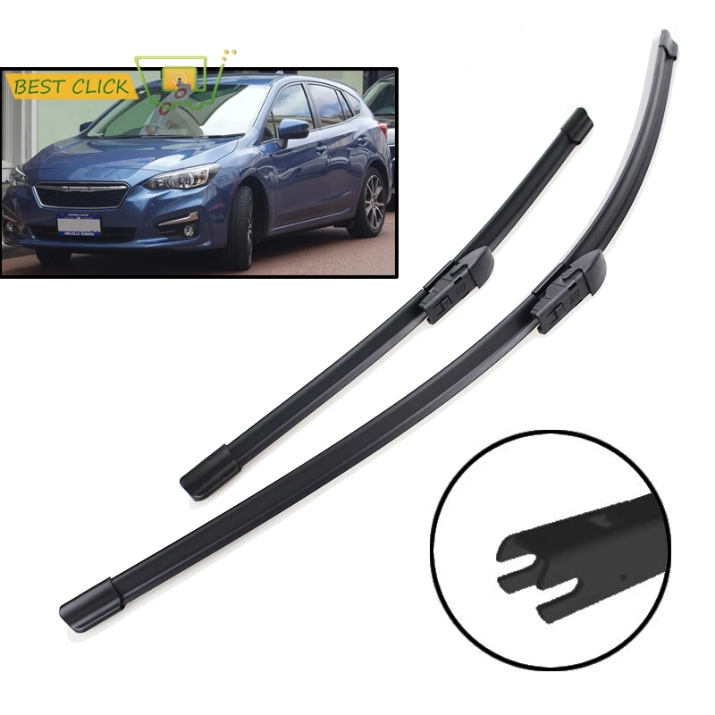 Misima Windshield Windscreen Wiper Blades For Subaru Impreza XV GK GT 2017 2018 2019 Front Window Wipers