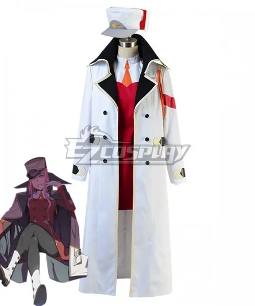 Darling In The Franxx Zero dwa kod 002 przebranie na karnawał-tylko płaszcz i kapelusz E001