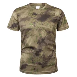 MEGE Brand Clothing Tactical Men's Shirt Fast Dry Breathable Short Sleeve Male Casual Shirt
