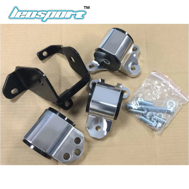 

SILVER Engine SWAP MOUNTS kit for HONDA CIVIC D16 B16 B18 B20 EK D-SERIES B-SERIES 1996-2000