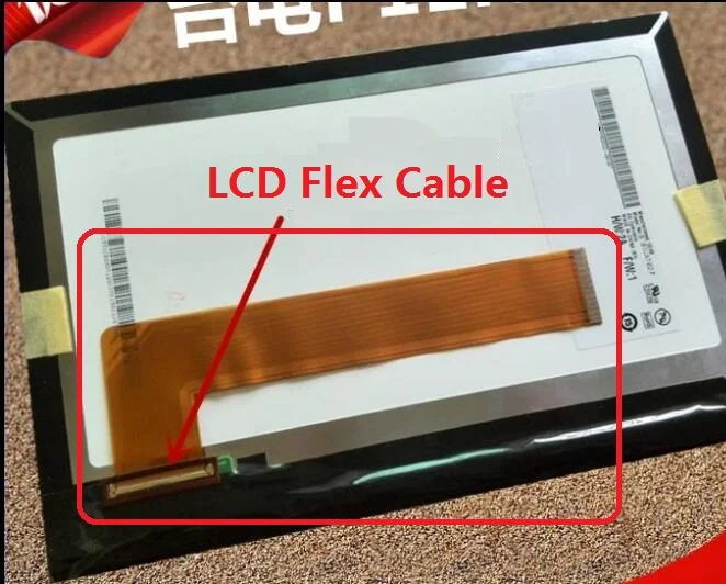 

100% Genuine LCD Panel Flex Cable For Teclast P11HD Quad-core 10.1" LCD Display PCB Flex cable connect mainboard replacement