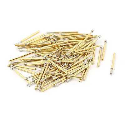 100Pcs P75-Q2 1.3mm 4-Point Crown Tip Spring PCB Testing Contact Probes Pin