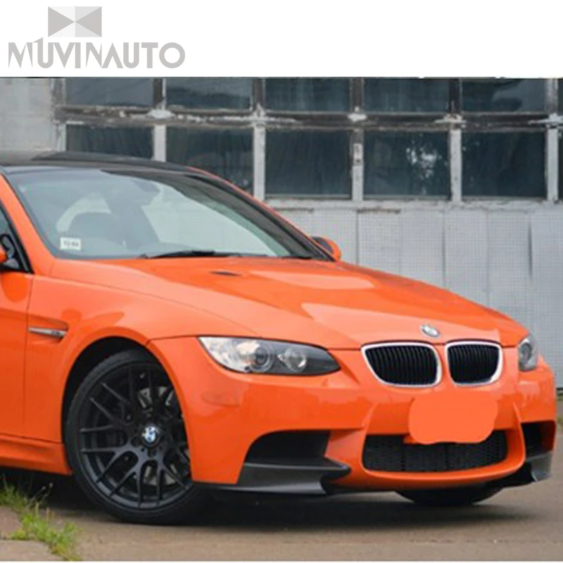 For BMW 3 Series E92 E93 TM Carbon Fiber Front Envelope Angle Front Lip Front Chin Front Spoiler