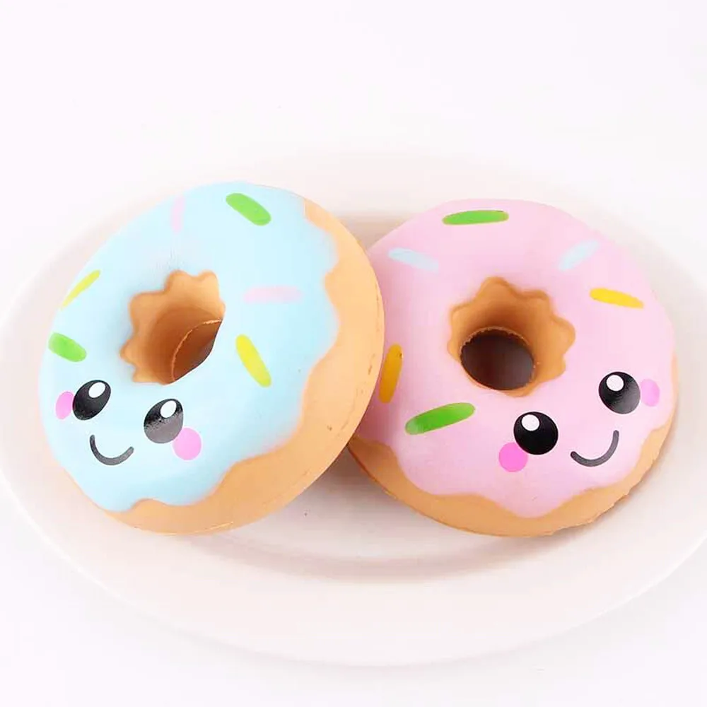 11Cm Donuts Squeeze Speelgoed Mooie Doughnut Cream Scented Squishy Langzaam Stijgende Squeeze Speelgoed Collectie Sweet Ruiken