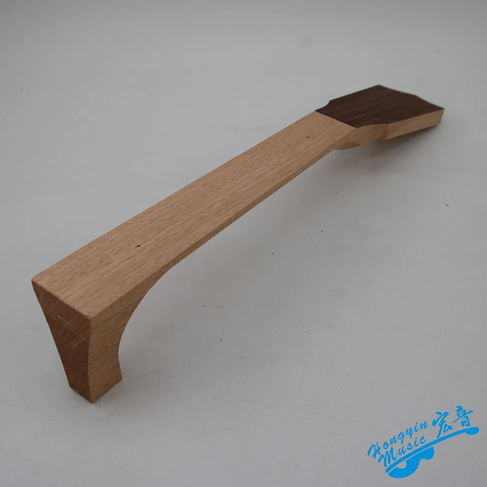 26 Inch Ukulele Neck Khaya Okoume Wood Neck Rosewood Head Plate UK 430 Chord Length Semi-manufactures Guitar Accessories