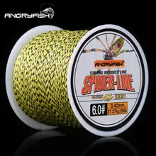 Spider-Line Braided Fishing Line 100m to 500m #6