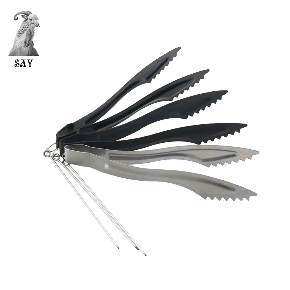 

SY 1pc Sawtooth Style Metal Shisha Hookah Charcoal Tongs Tweezers Hookah Accessories Gadget