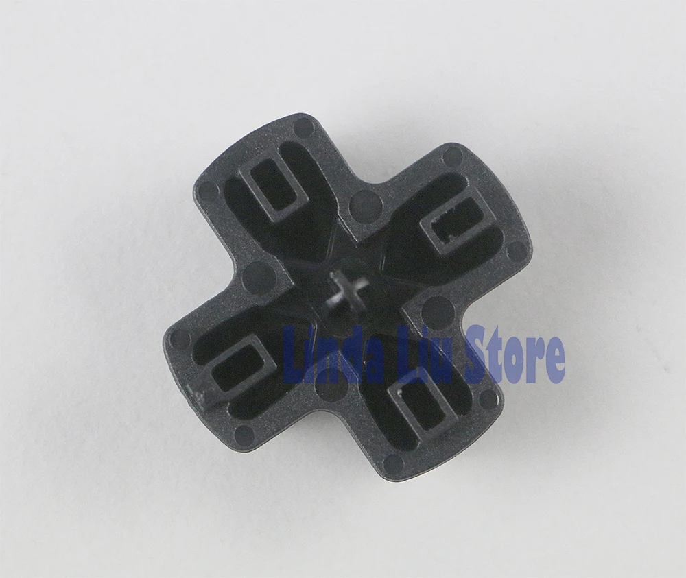 PS4 컨트롤러용 50개/몫 블랙 버튼 키 PS4 방향 조절 핸들 크로스 버튼 키