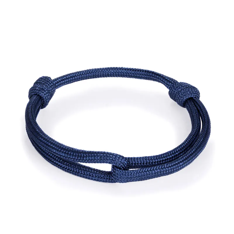 Bobo Cover Coloful Survival Rope Charm bracelet Men Lover Lucky Wrap quality Bracelets Women Couple Anklet homme dropshipping