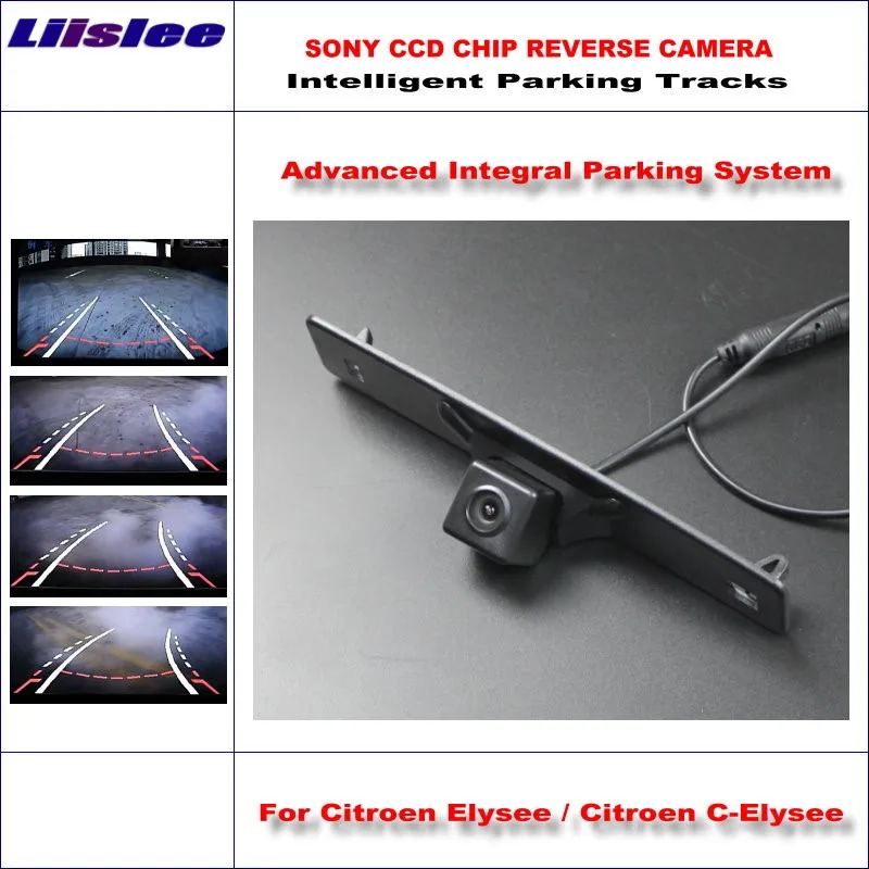 

Backup Rear Reverse Camera For Citroen Elysee / Citroen C-Elysee 2014 2015 HD 860 Pixels Intelligent Parking Dynamic Trajectory