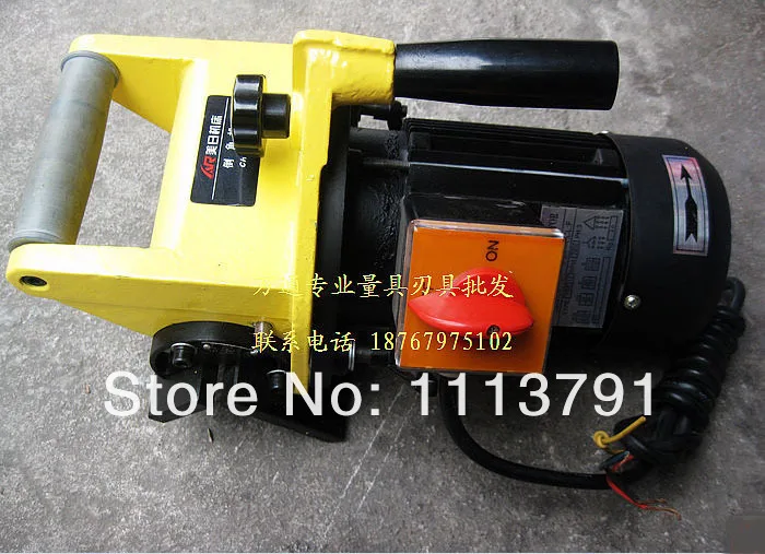 220V Brand new Portable Chamfering machine Beveling Machine 0 - 9 mm 15 - 45 Degree MR-R200