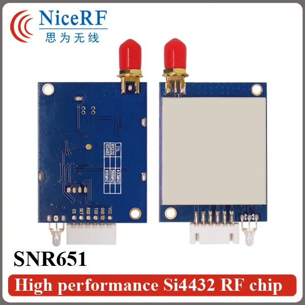 

2pcs/pack SNR651 500mW TTL Interface 868MHz RF Transmitter And Receiver+2pcs Antennas+2pcs USB Brigde board