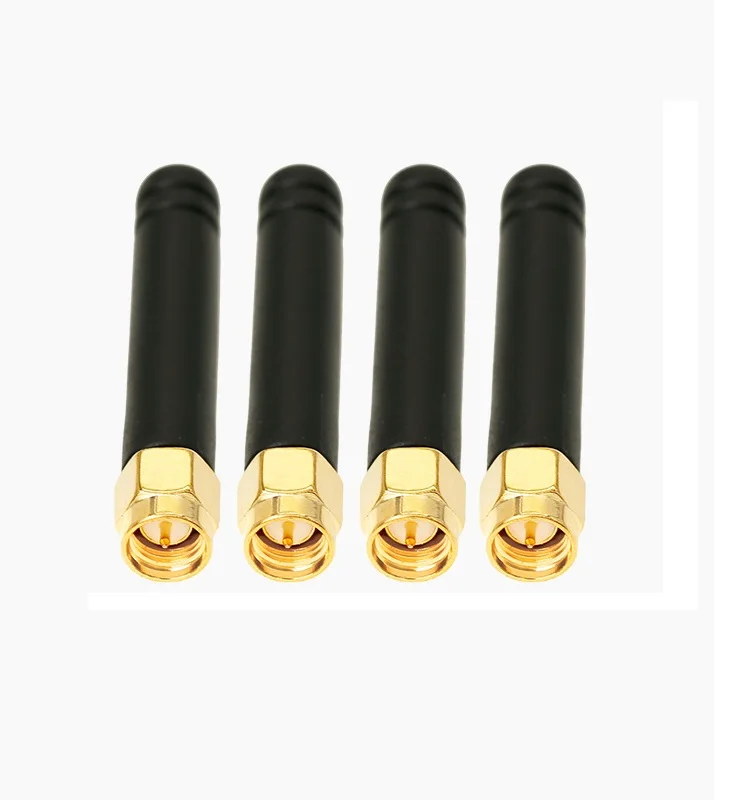 20pcs/lot 868M/900M/915MHz GSM antenna 2dbi OMNI SMA male connector 5cm long RC aerial