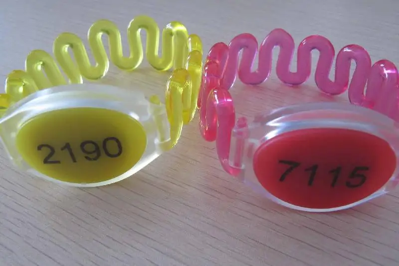 1000pcs 125KHz ABS RFID Wristband/Bracelet