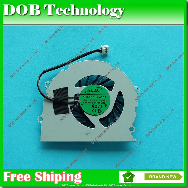 

For Toshiba Satellite Pro T110 T111 CWTL1 AD5305HX-QD3 3pin Laptop cpu cooling cooler fan KSB0405HA 9G44
