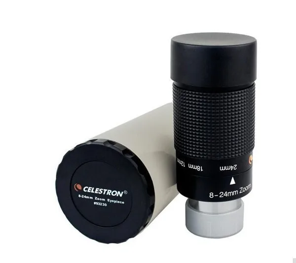 Oculaire Zoom HERCHR 8-24mm Pour Télescope 1,25 Pouce – Optique Multicouche, Grand œilleton 20mm, Métal Léger 168g