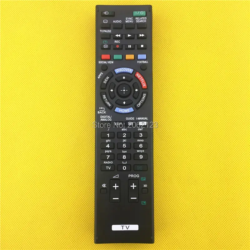 Remote Control for Sony TV KDL42W829B KDL-42W829B KDL42W829A KDL-55W839W KDL50W829 KDL50W829B KDL-50W829B KDL55W955B KDL-55W955B