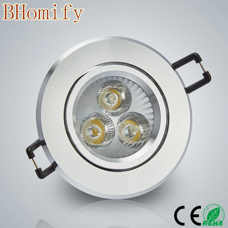 6w 9W 12w 15W 21W round led dimmable Ceiling light Epistar LED ceiling lamp Recessed Spot light 110V-220V led ceiling lamp