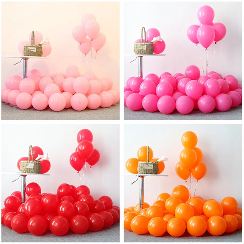 

5pcs 12inch Pink Macaron Ballons Happy Birthday Balloon Air Ball Birthday Party Decoration Kid Wedding Ballon Baby Shower Globos