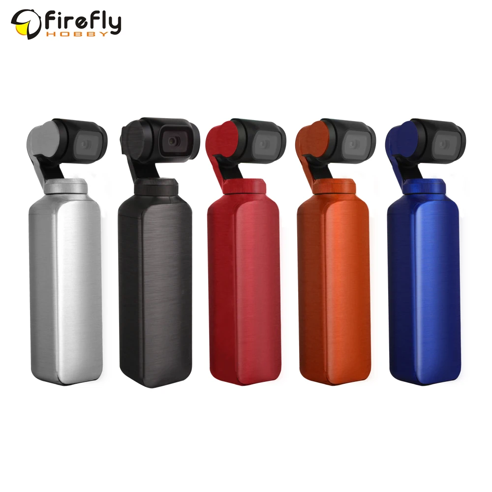Sunnylife ป้องกันฟิล์มสีโลหะสติกเกอร์ Decals PURE สีผิวสำหรับ DJI OSMO กระเป๋ามือถือกล้อง Gimbal Black Wrap