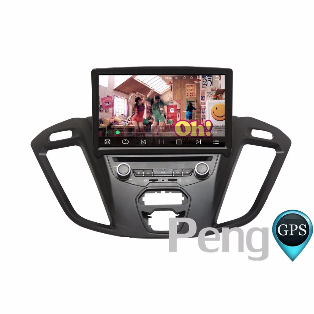 Octa Core Player 2 Din Stereo Android 13 Car Radio for Ford Transit 150/250/350/350hd GPS Navigation Autoradio Headunit