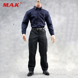 1/6 Scale Suit Pants with Belt Trousers Clothes Accessory Model for 12
