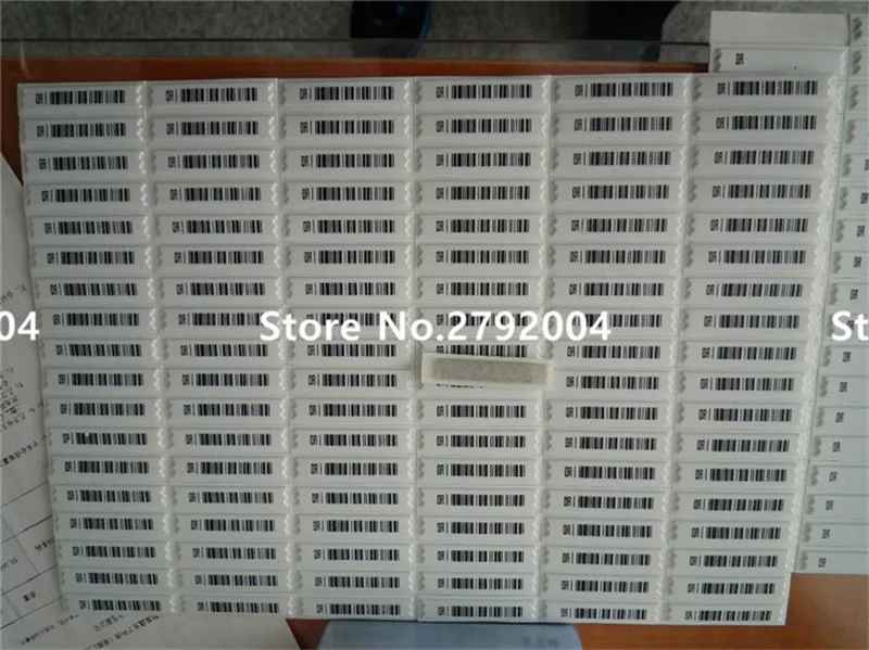 10000pcs/lot EAS soft label AM 58KHZ for anti-shoplifting, DR soft label